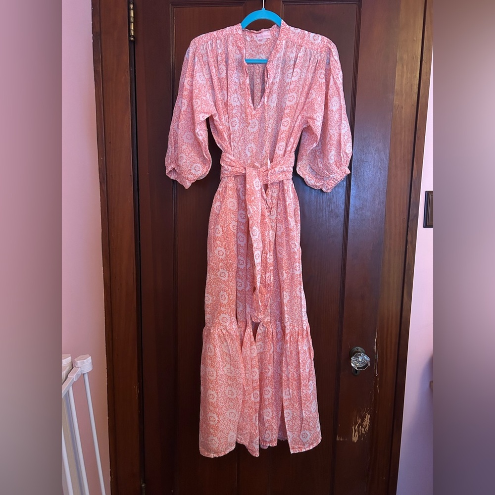 Emily Levine O/S Half Sleeve Long Dress 🍧